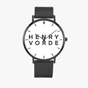 Henry Vorde  Ultra-thin Stainless Steel Quartz Watch