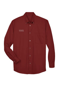 Mens Long-Sleeve Twill Shirt