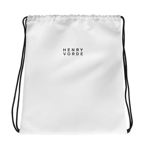 Henry Vorde Black Drawstring bag